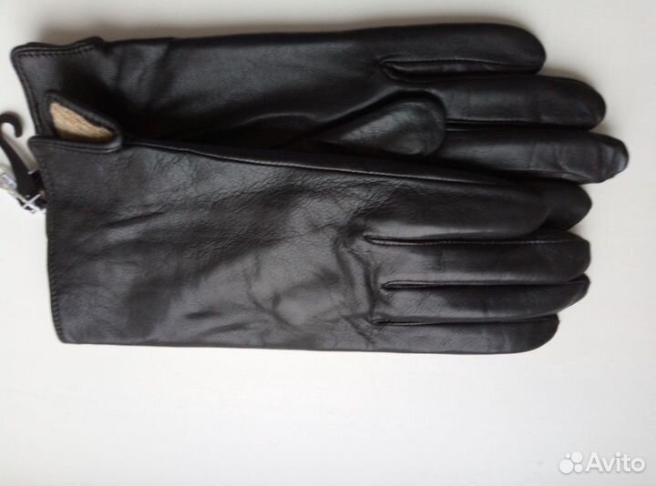 Перчатки мужские кожа