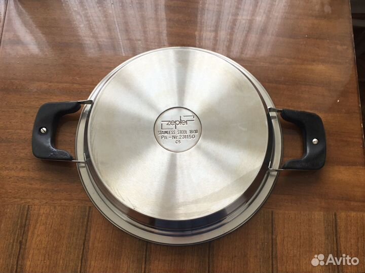 Сковорода гриль zepter 28 см