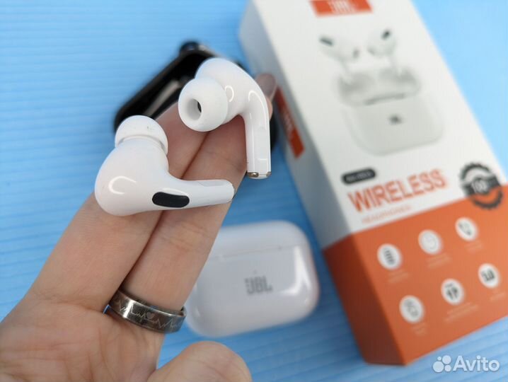 Наушники Jbl беспроводные вакуумные с кейсом