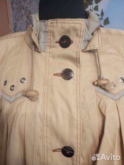 Женский винтажный плащ, р. 48-50