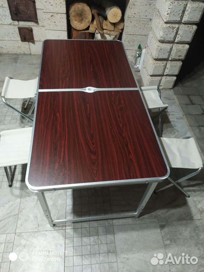 Стол раскладной +4 стула