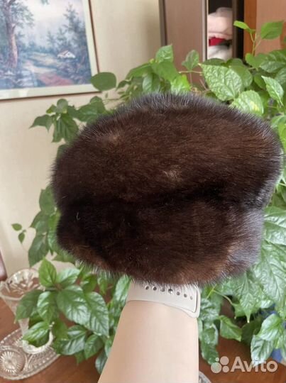 Шапка норковая 58/59 см