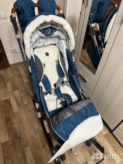 Санки-коляска Nika Kids 7-8