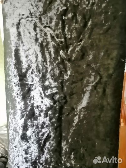 Плюш шелковый винтажный