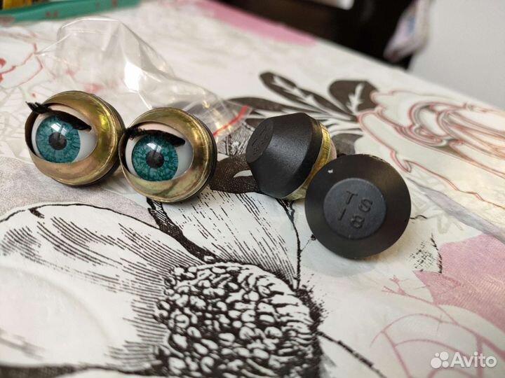 Глаза для кукол капсула 22 мм