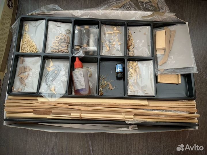 Набор для сборки деревянного корабля Halifax 1768