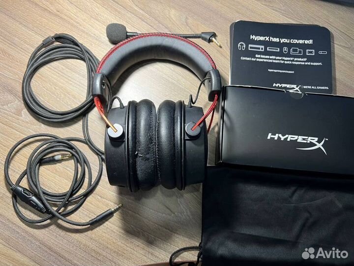Наушники HyperX Cloud Alpha Red