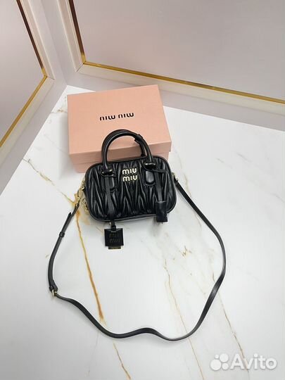 Сумка MIU MIU arcadie metalasse nappa