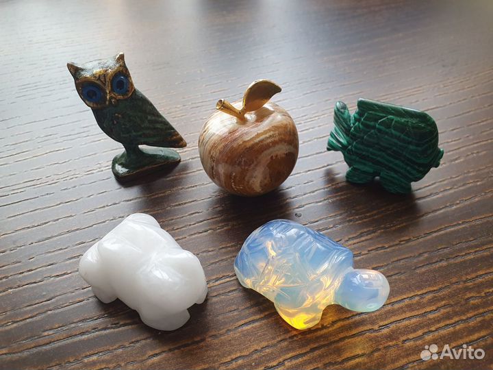 Фигурки из натурального камня, 4 варианта
