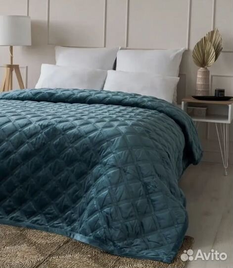 Покрывало велюровое 220х240 см новое