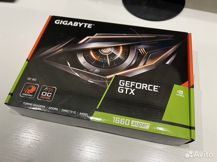 Видеокарта Gigabyte GeForce GTX 1660 super OC 6GB