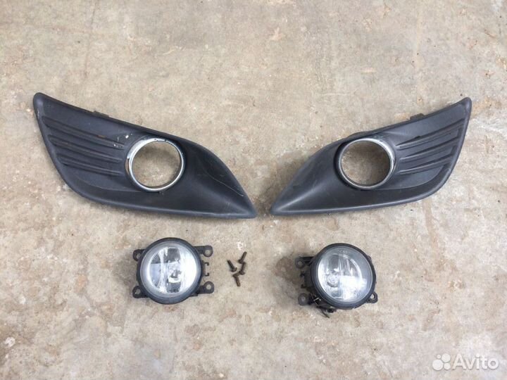 Противотуманки комплект Форд Фокус 2 рестайлинг