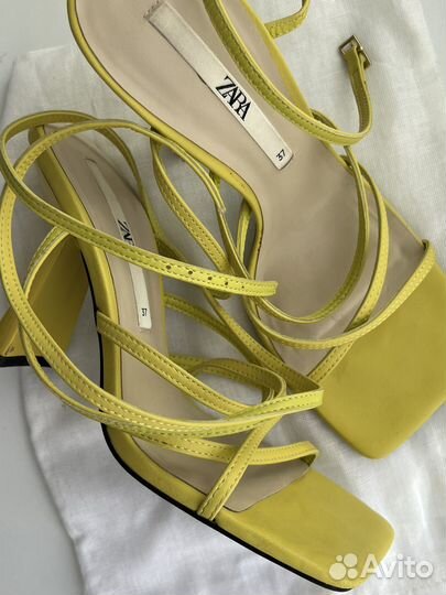 Туфли босоножки zara