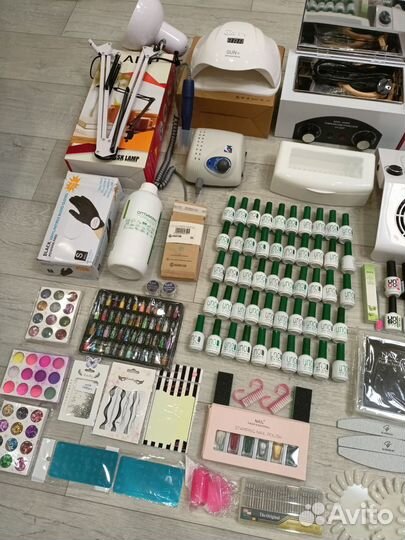 Набор для маникюра с аппаратом strong и сухожар