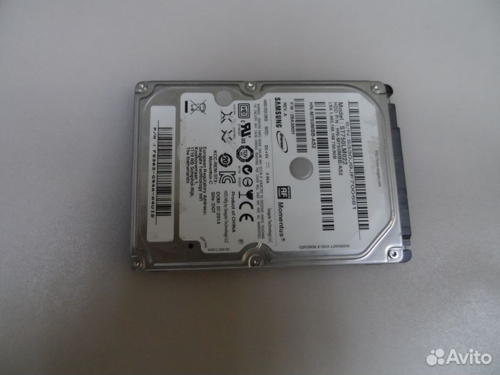 Жесткий диск 750гб SATA 2.5 ноутбучный