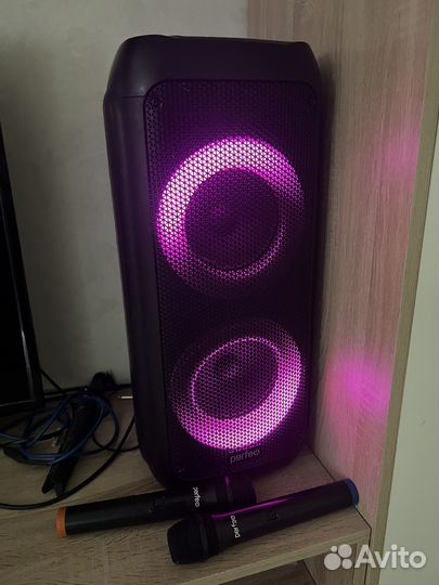 Сдам караоке колонку и 2 радиомикрофона