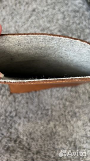 Кожаный чехол для macbook pro 13 (16-18) /air18