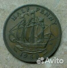 Старинные монеты Англии