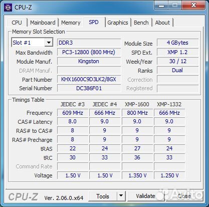 DDR3 2x4gb 1600mhz 2rank CL9-9-9-24 Genesis LoVo