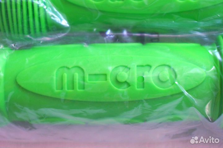 Ручки (Грипсы) для самоката Micro Лимонно-Зеленые