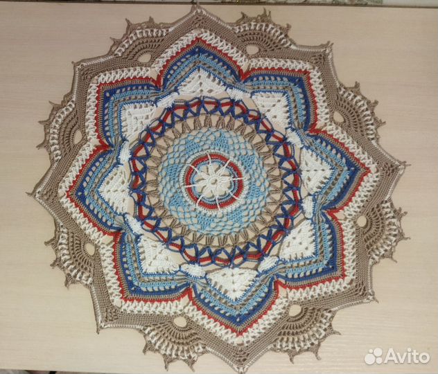 Салфетка вязаная крючком