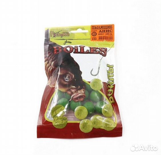 Бойлы пылящие насадочные Fish.ka 18мм 100гр