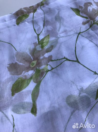 Гардины из синтетического льна