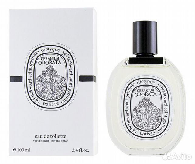 Diptyque Geranium Odorata EDT 100 ml Оригинал