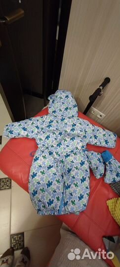 Конверт-комбинезон (трансформер) зимний пуховый