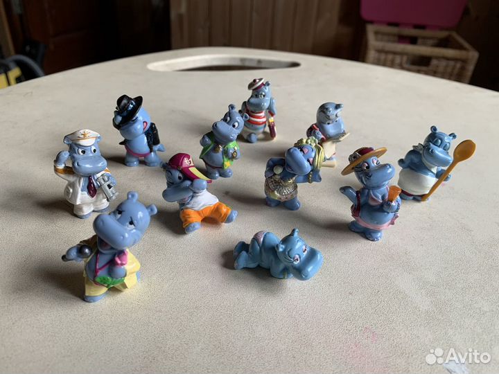 Игрушки из киндера 90х коллекции