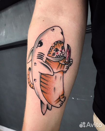 Модель для татуировки