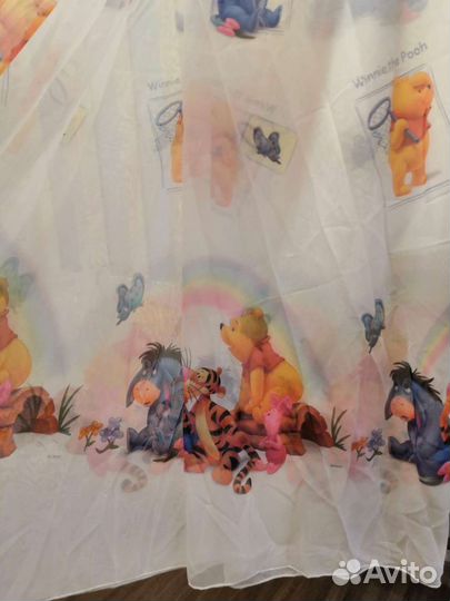 Тюль штора в детскую 