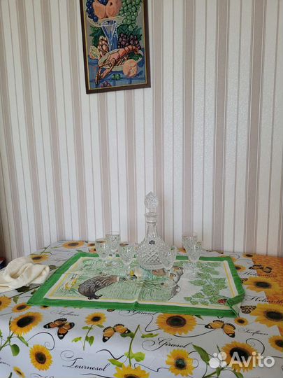 Графин хрустальный богемия чехия