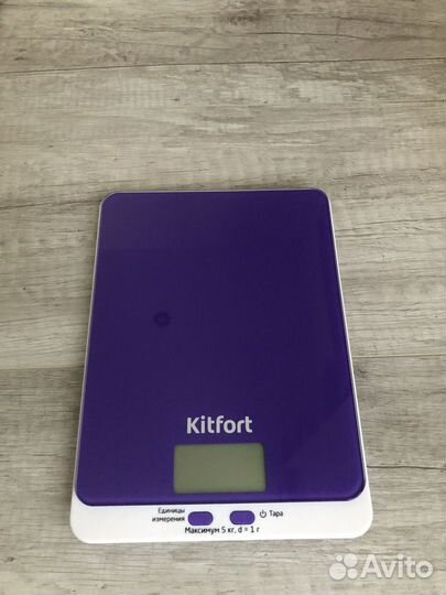 Весы кухонные kitfort