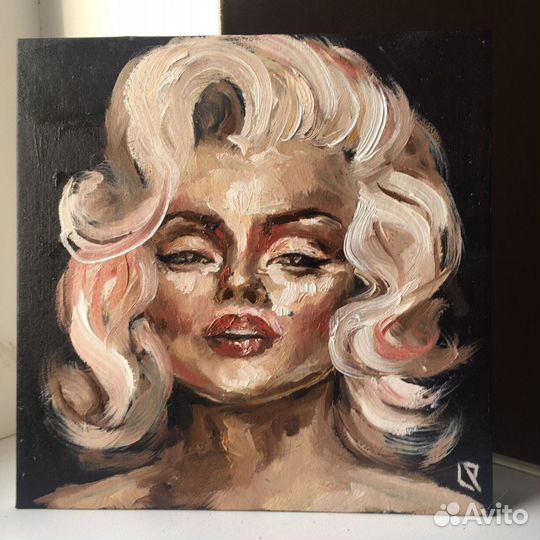 Картина маслом Мэрилин Монро портрет
