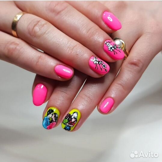 Маникюр с покрытием гель-лак
