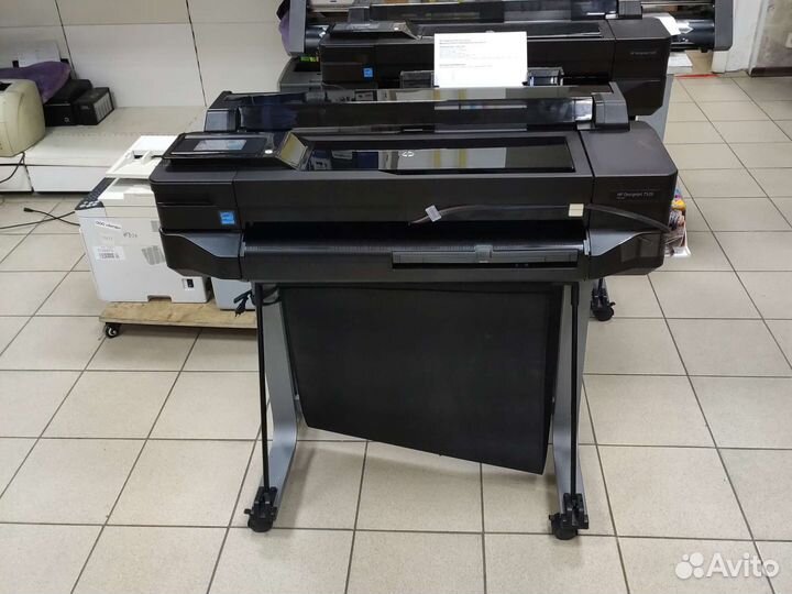 Плоттер A1 A0 Hp T520 с снпч
