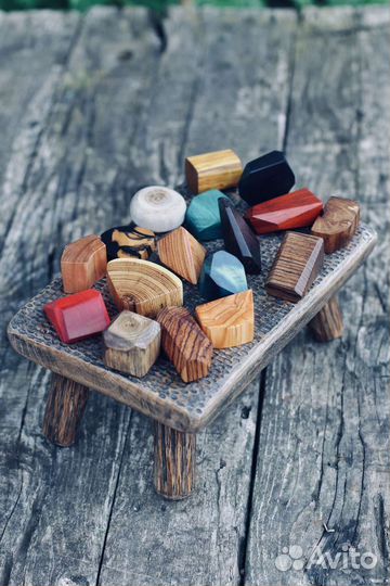 Настольная игра из экзотических пород