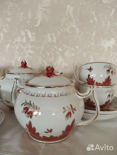 Сервиз чайный СССР Барбарисы Вербилки