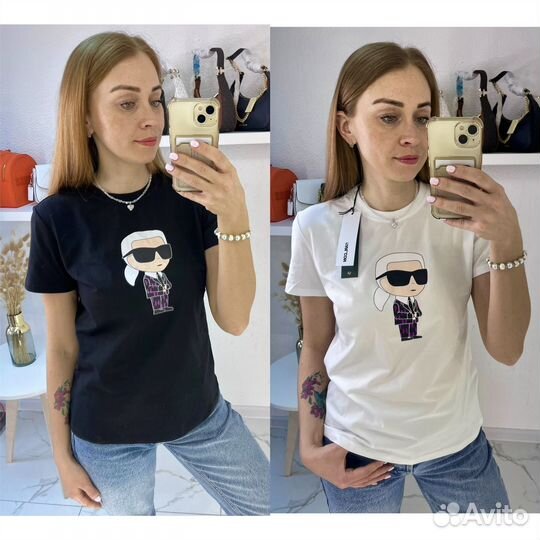 Футболка karl lagerfeld