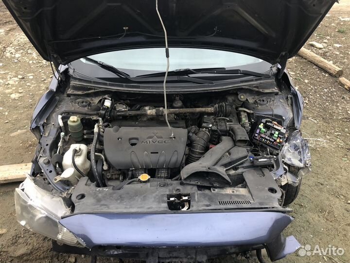 Mitsubishi Lancer 2.0 МТ, 2009, битый, 345 000 км