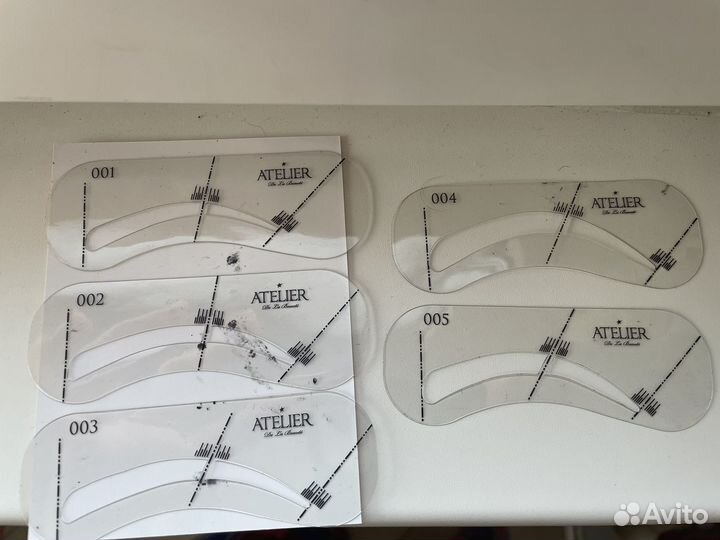 Трафарет для бровей