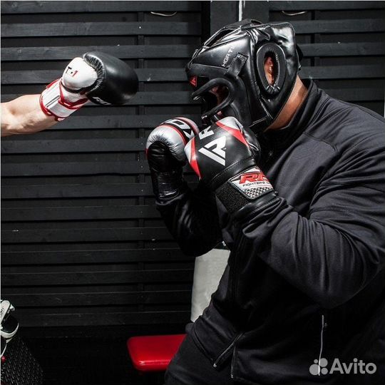 RDX T1 Black шлем со съемным забралом