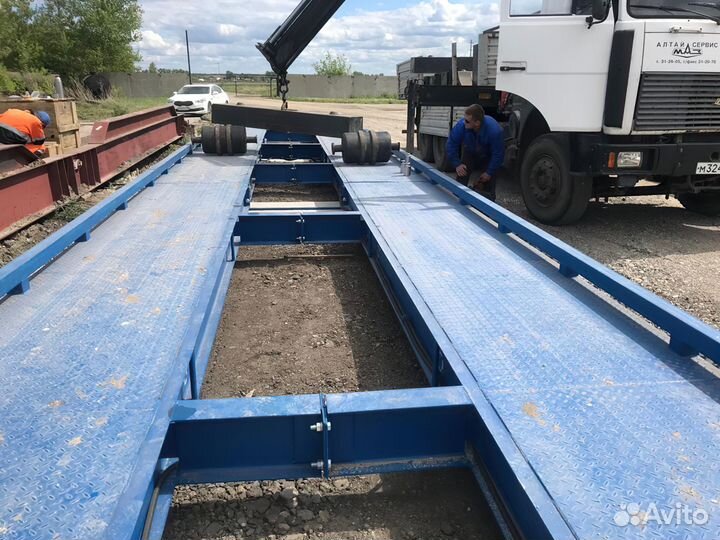 Автомобильные весы 80 тонн