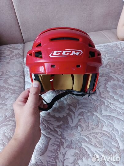 Хоккейный шлем ссм