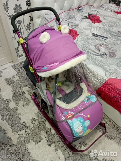 Коляска санки