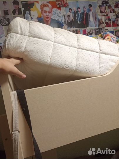 Двухъярусная кровать с диваном бу