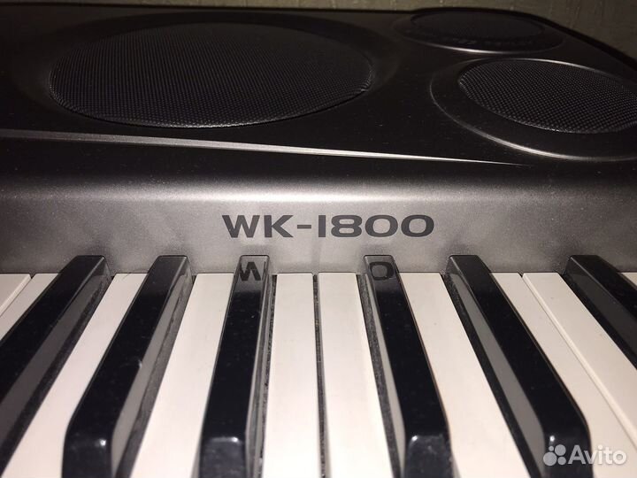 Синтезатор casio wk 1800