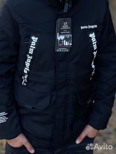 Куртка парка palm angels демисезонная