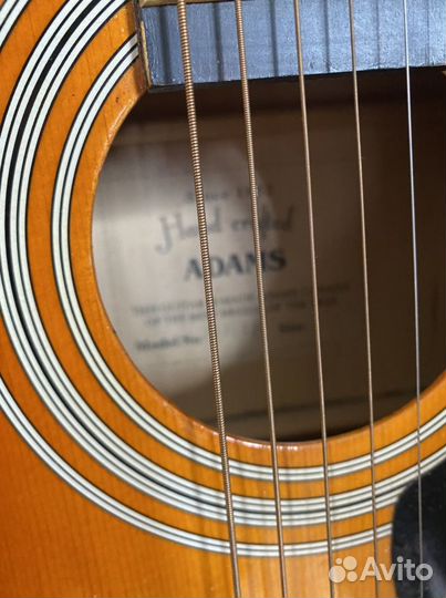 Гитара adams Hand Crafted Sinse 1852